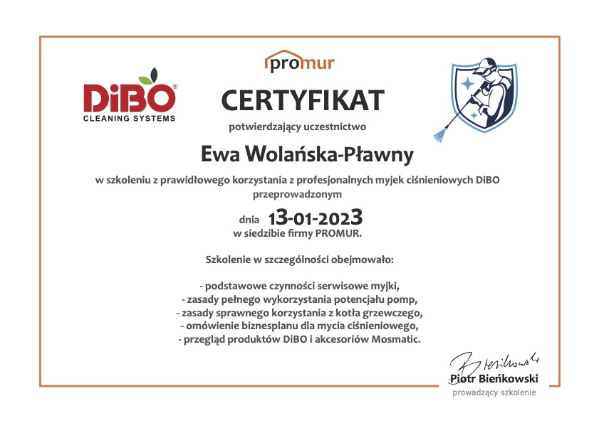 certyfikat